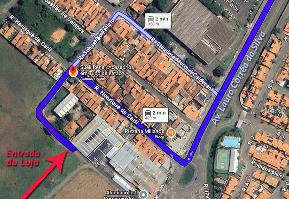 Como chegar na Sueli Renê